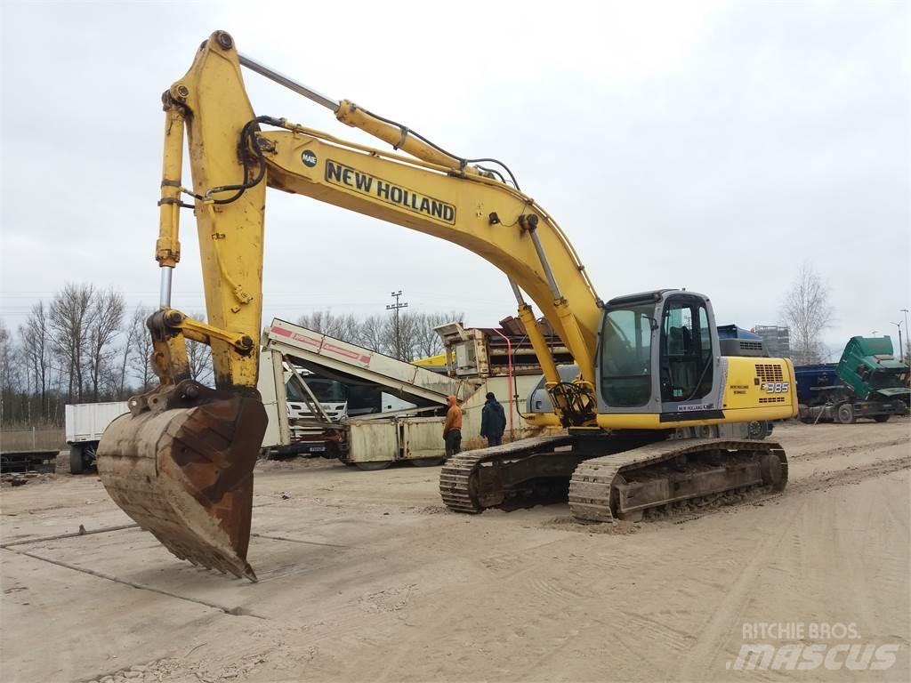 New Holland E385 Lánctalpas kotrók