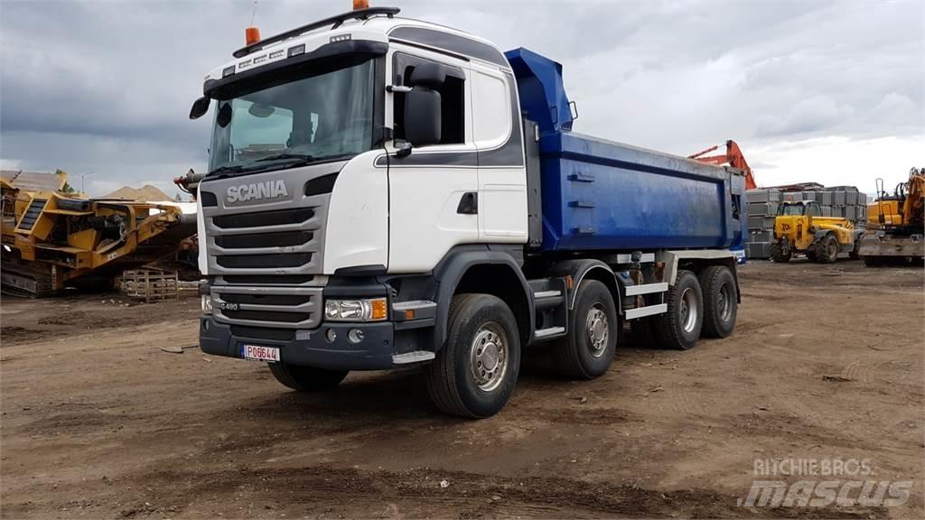 Scania G 490 Hidraulikus konténerszállító