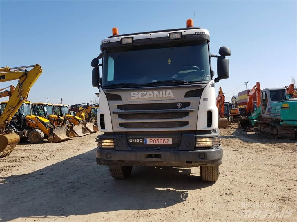 Scania G480 8x4 Hidraulikus konténerszállító