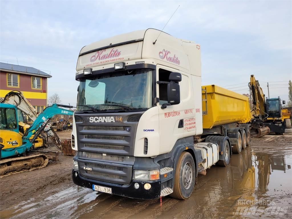 Scania R420 Nyergesvontatók
