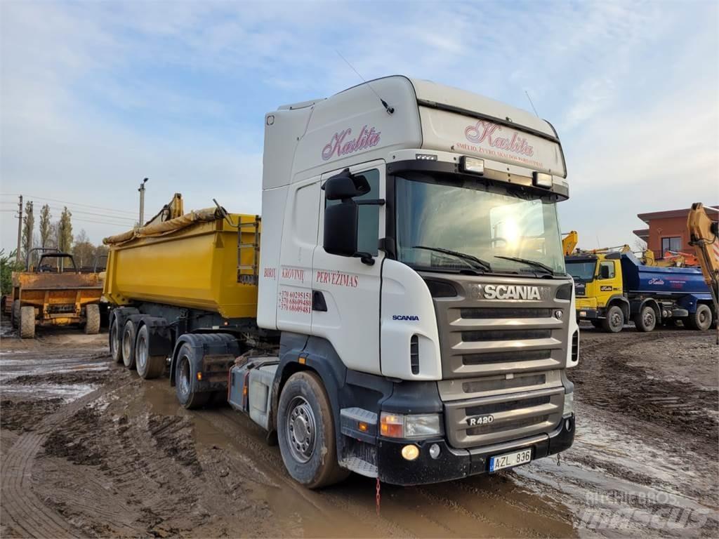 Scania R420 Nyergesvontatók