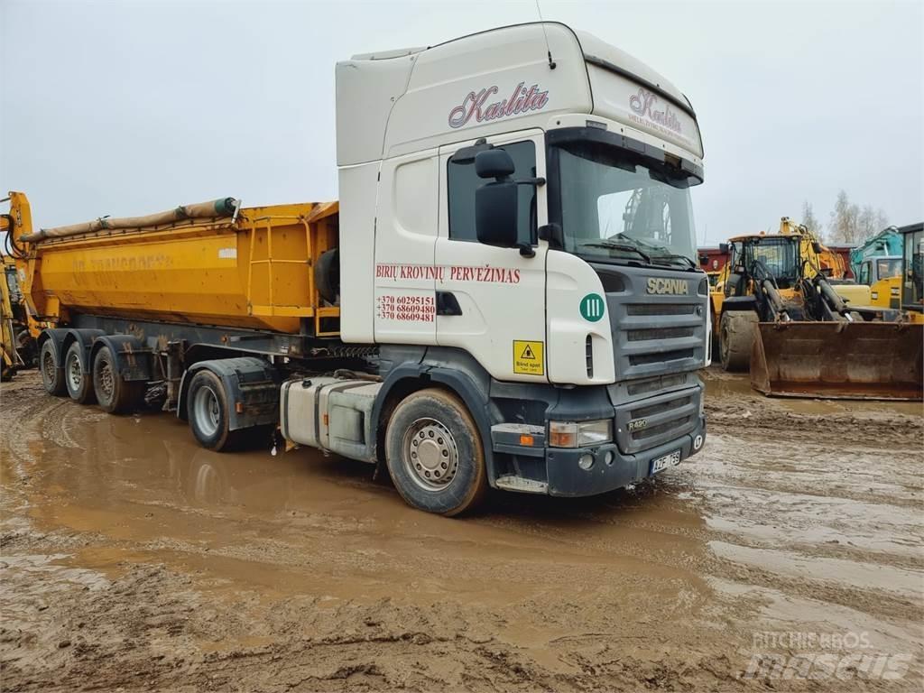 Scania R420 Nyergesvontatók