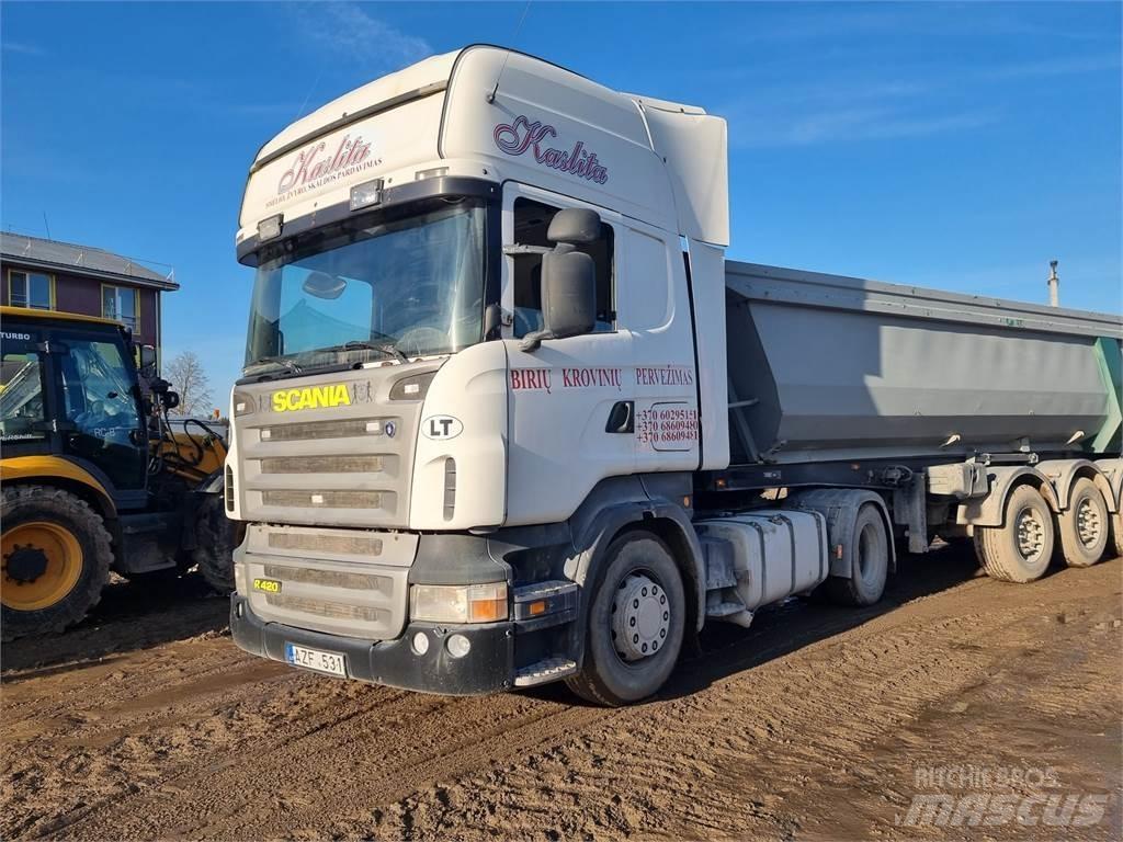 Scania R420 Nyergesvontatók