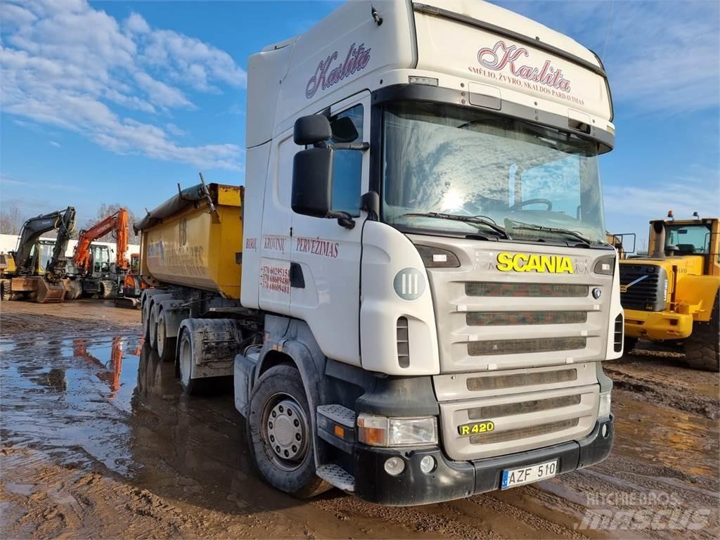 Scania R420 Nyergesvontatók