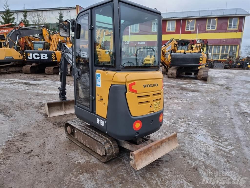 Volvo EC18D Mini kotrók < 7t