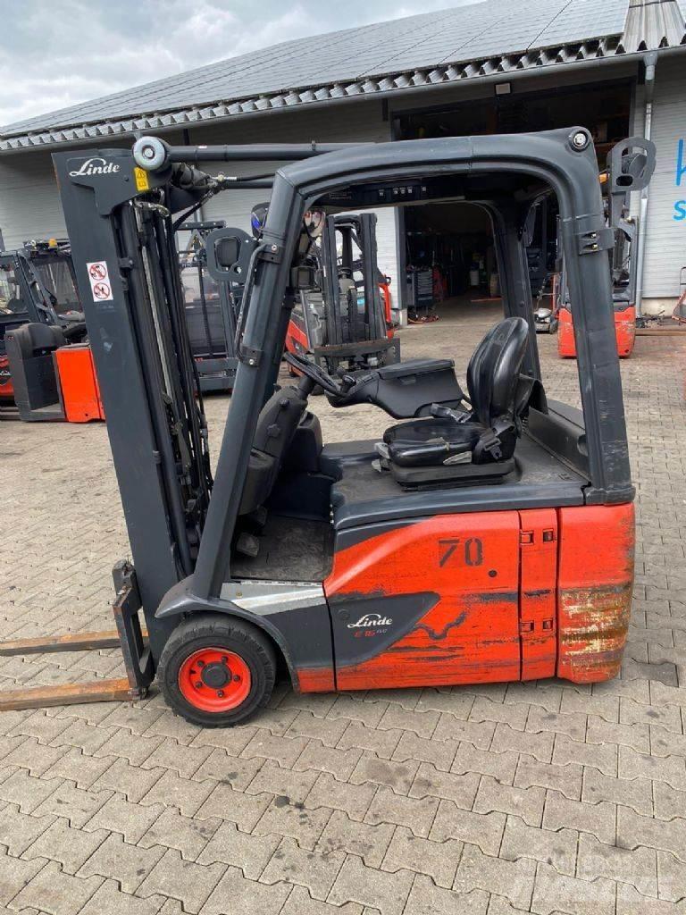 Linde E 16-02 Elektromos targoncák