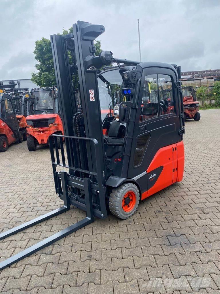 Linde E 16-02 Elektromos targoncák
