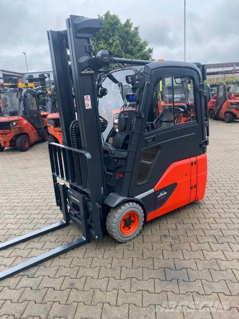 Linde E 16-02 Elektromos targoncák