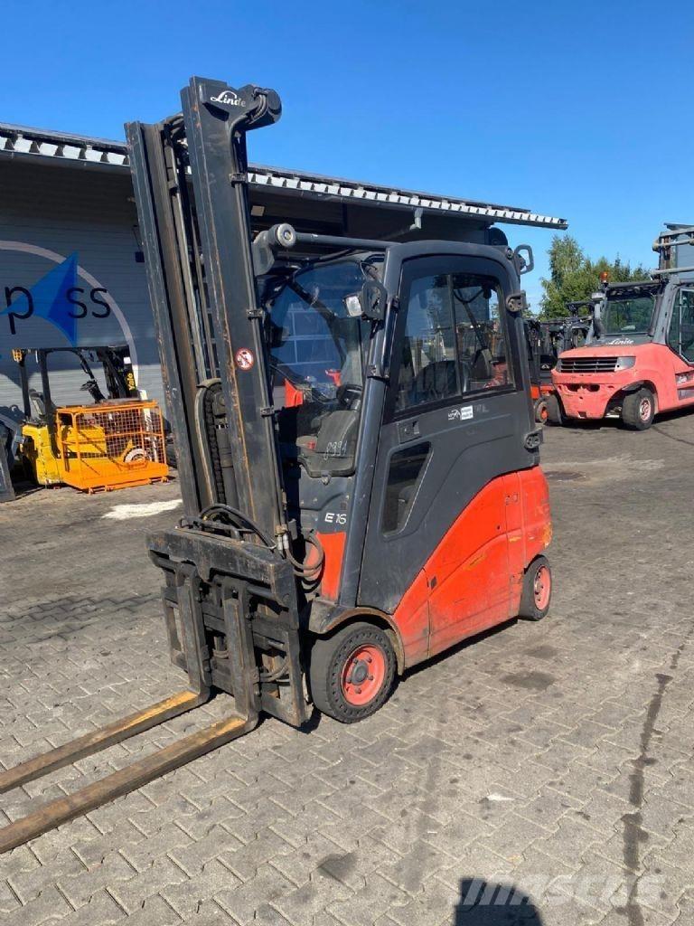 Linde E 16 PH-01 Elektromos targoncák