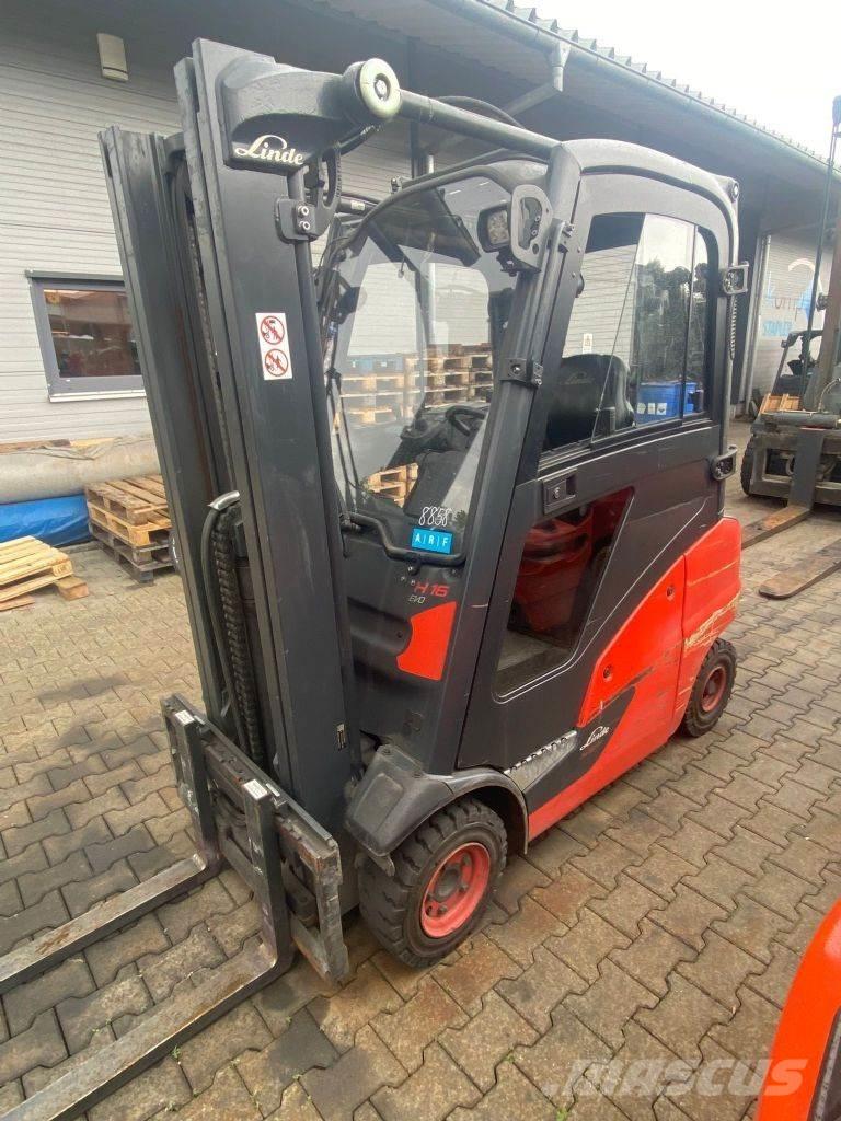 Linde H 16 D-02 Dízel targoncák