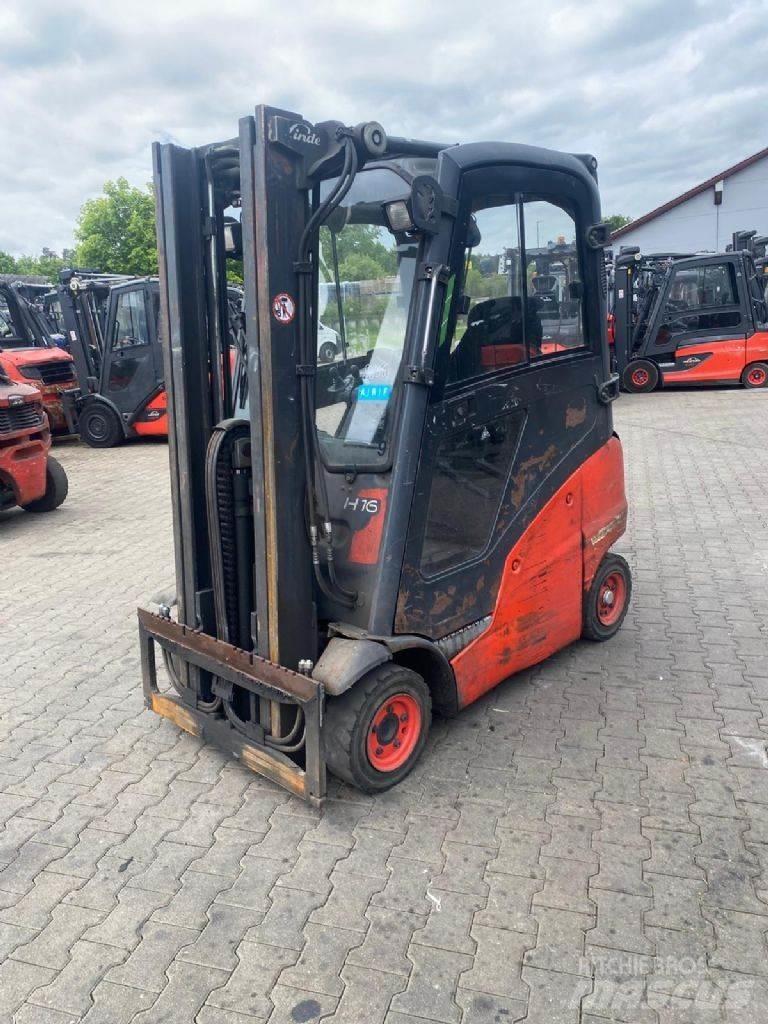 Linde H 16 T Gázüzemű targoncák