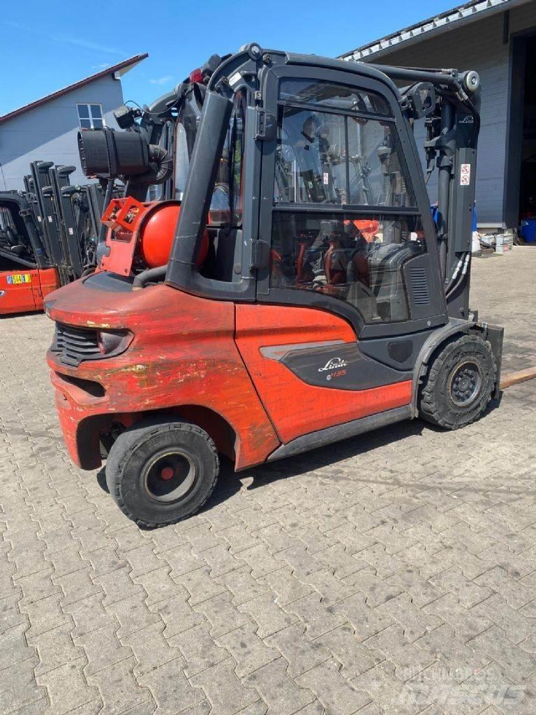 Linde H 35 T-01 Gázüzemű targoncák