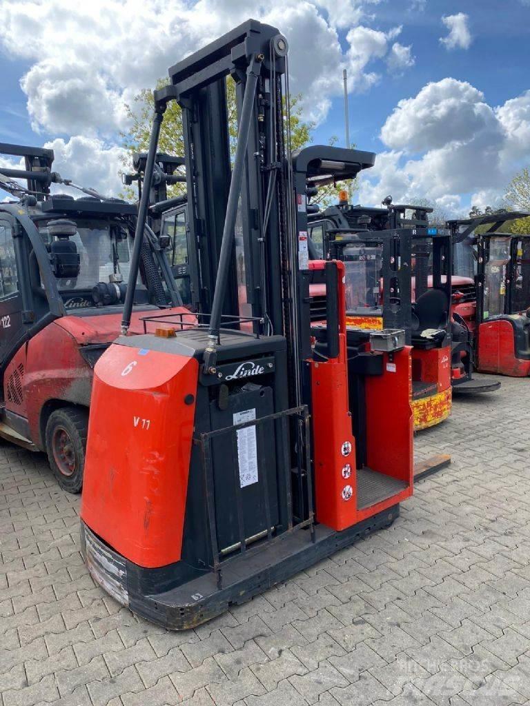 Linde V 11 015 Komissiózó közepes emelésű targonca