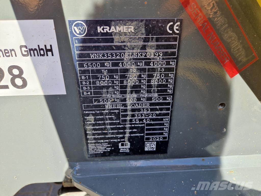 Kramer 5075 Gumikerekes homlokrakodók