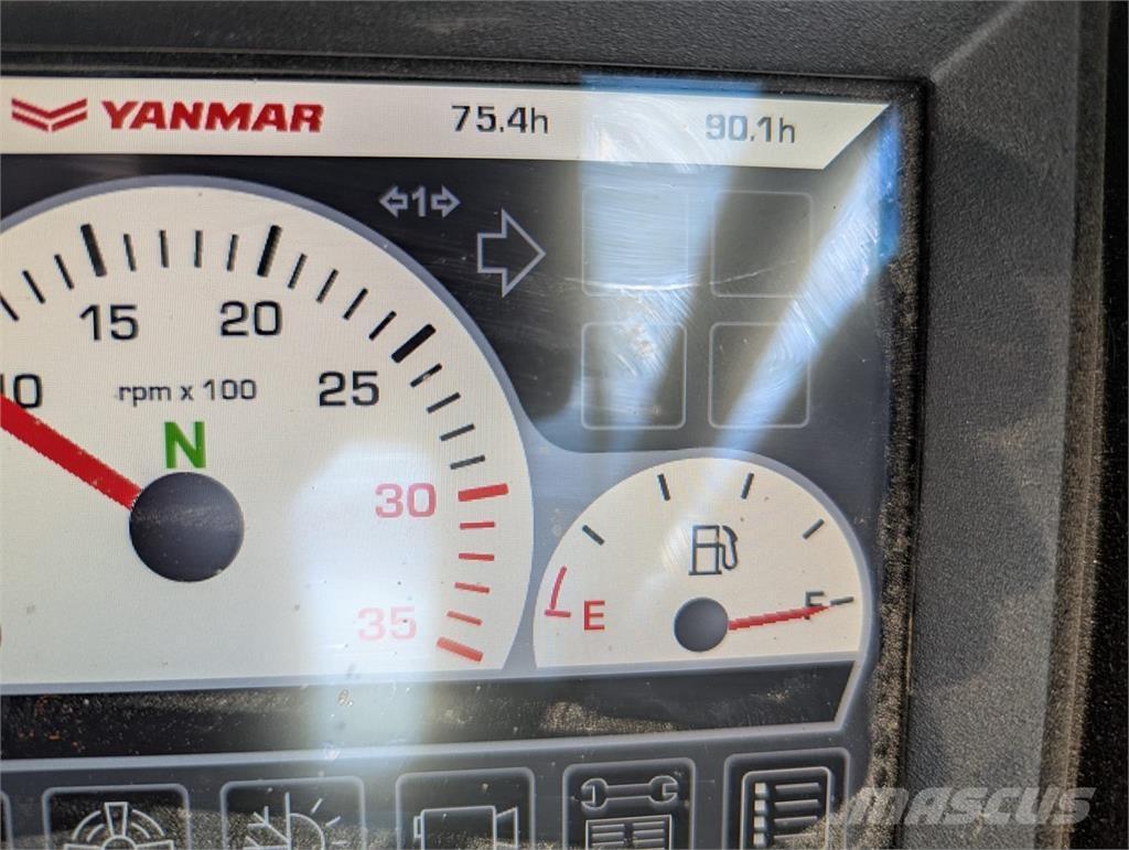 Yanmar B 75 W Gumikerekes kotrók