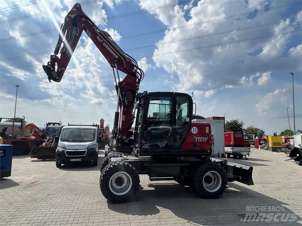 Yanmar B110W Gumikerekes kotrók