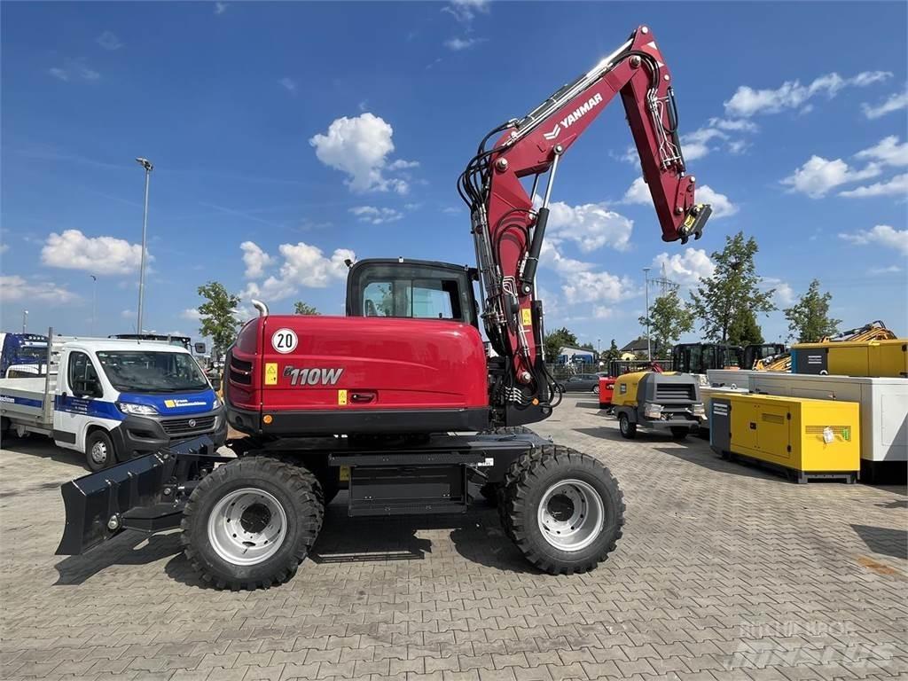 Yanmar B110W Gumikerekes kotrók