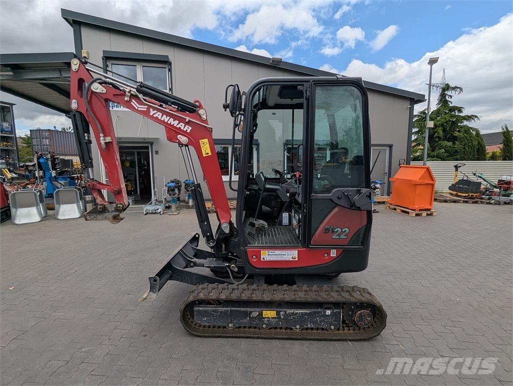Yanmar SV 22 Mini kotrók < 7t