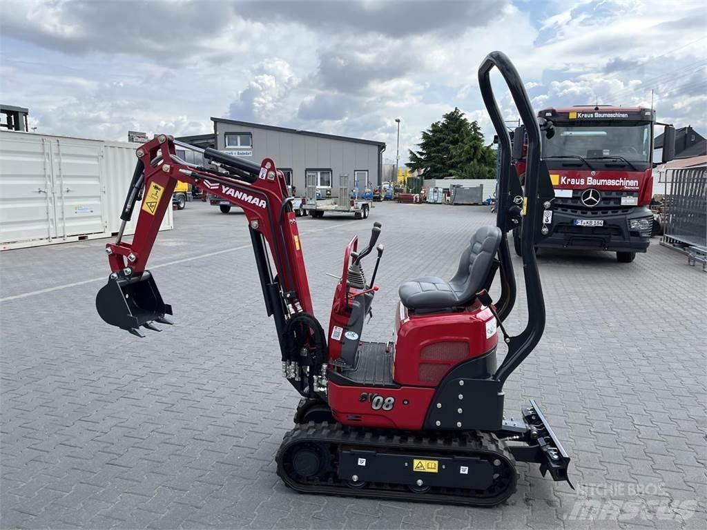 Yanmar SV08 Mini kotrók < 7t