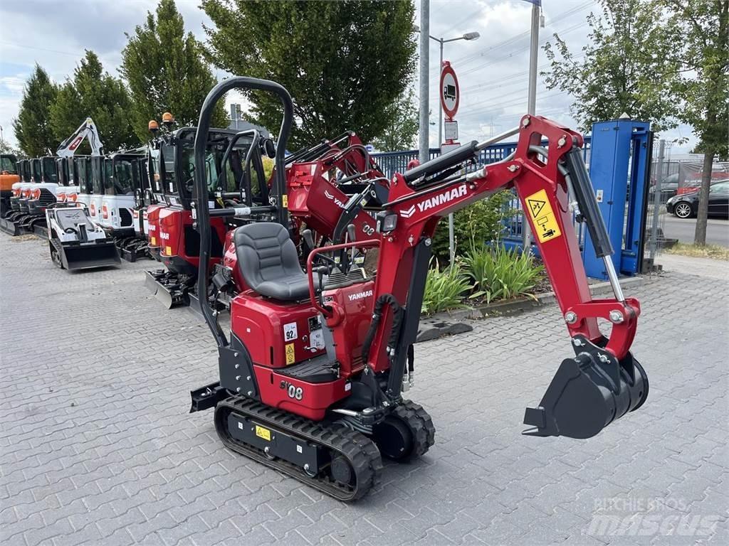 Yanmar SV08 Mini kotrók < 7t