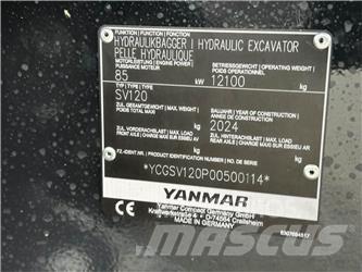 Yanmar SV120 Lánctalpas kotrók