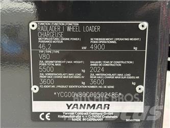 Yanmar V80 Gumikerekes homlokrakodók