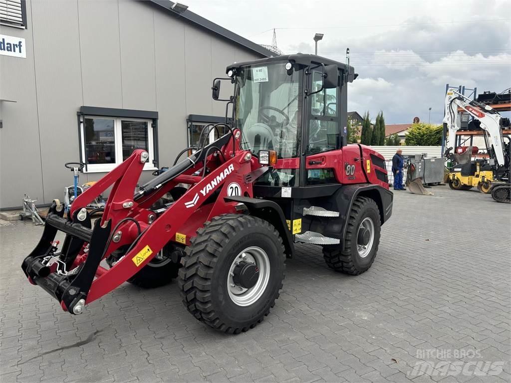 Yanmar V80 Gumikerekes homlokrakodók