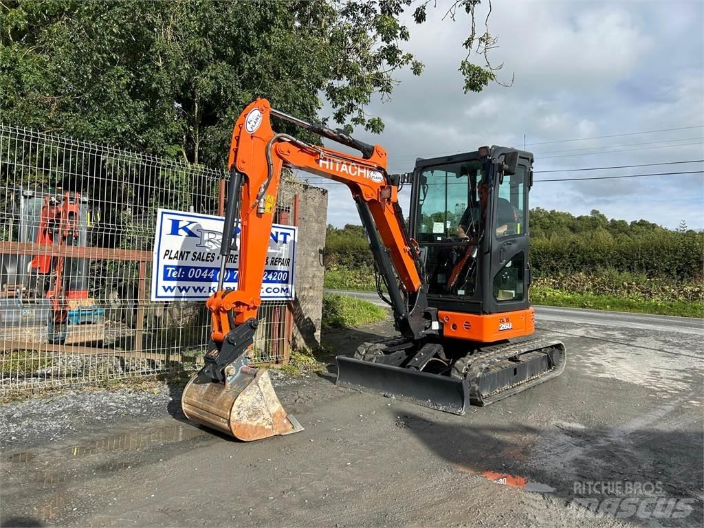 Hitachi 2019 ZX26U-6 Lánctalpas kotrók
