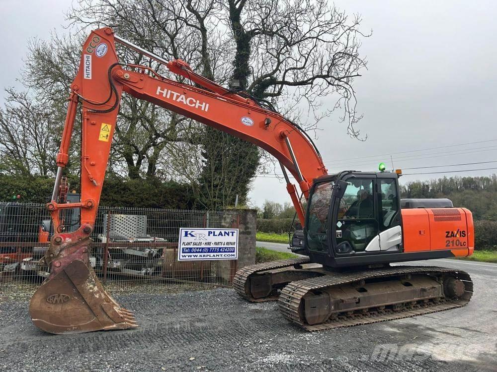 Hitachi ZX210LC-5B Lánctalpas kotrók
