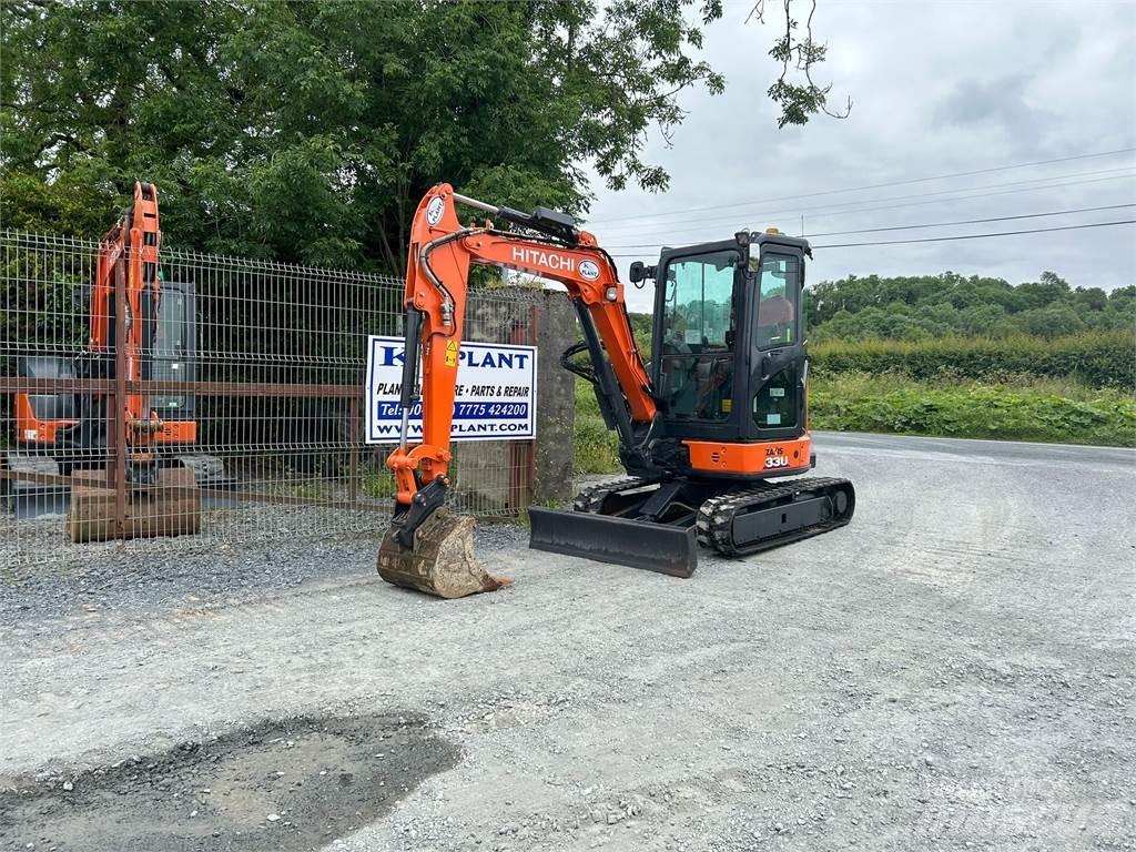 Hitachi Zx33U-5 Lánctalpas kotrók