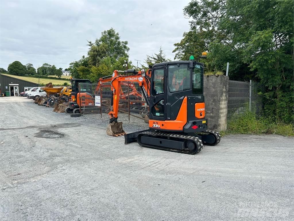 Hitachi Zx33U-5 Lánctalpas kotrók