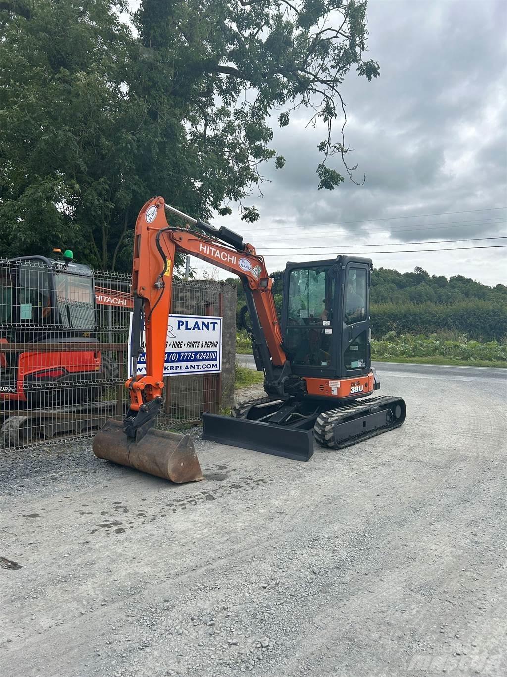 Hitachi ZX38U-6 Lánctalpas kotrók