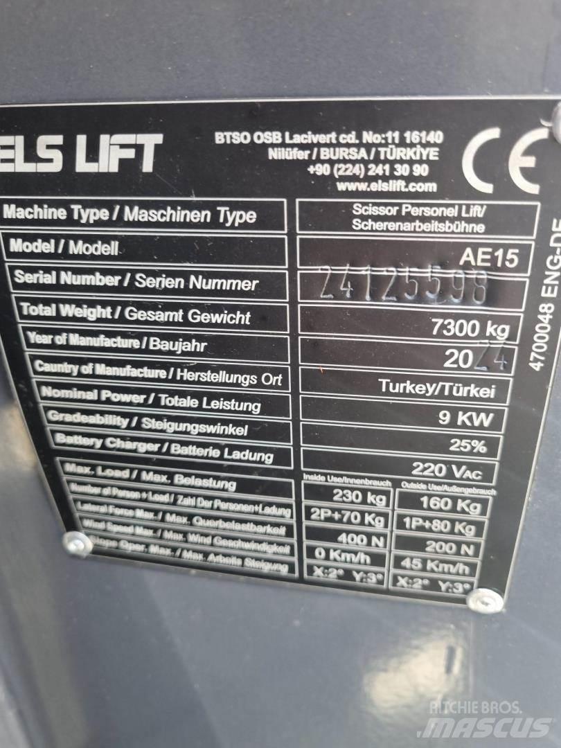 ELS LIFT AE15 Karos emelők