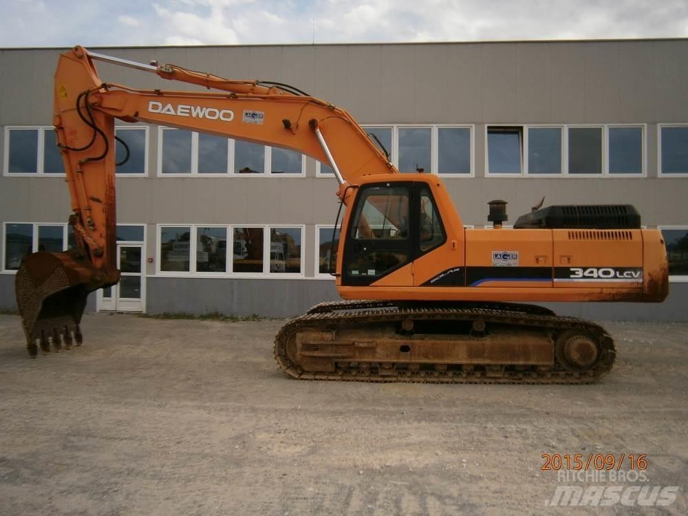 Daewoo SOLAR 340LCV Lánctalpas kotrók