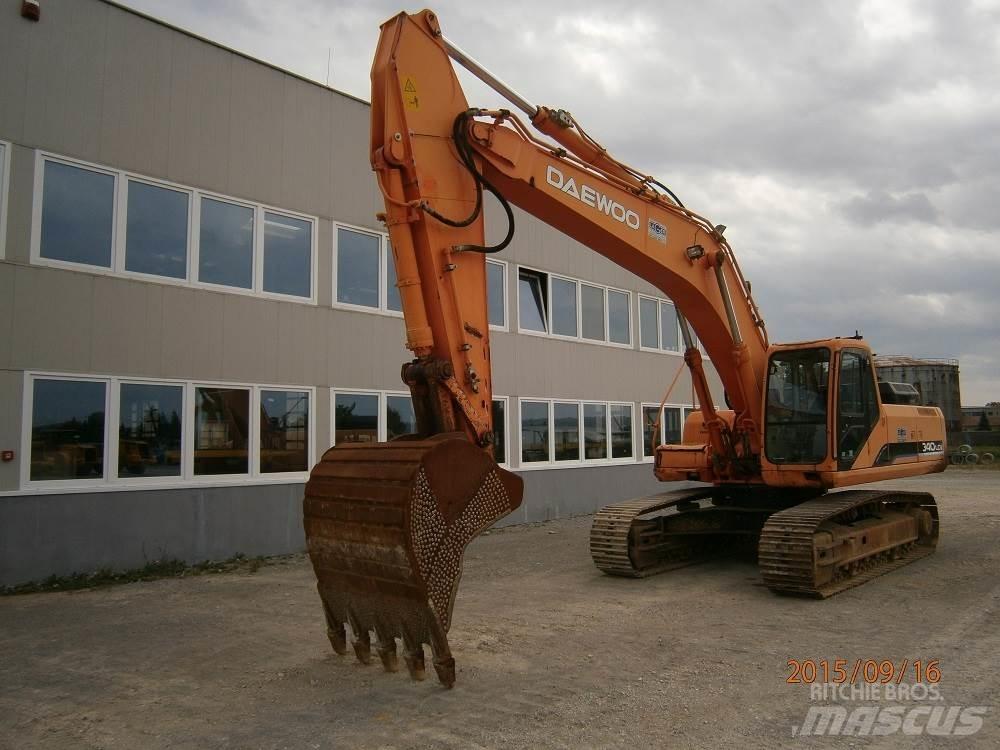 Daewoo SOLAR 340LCV Lánctalpas kotrók