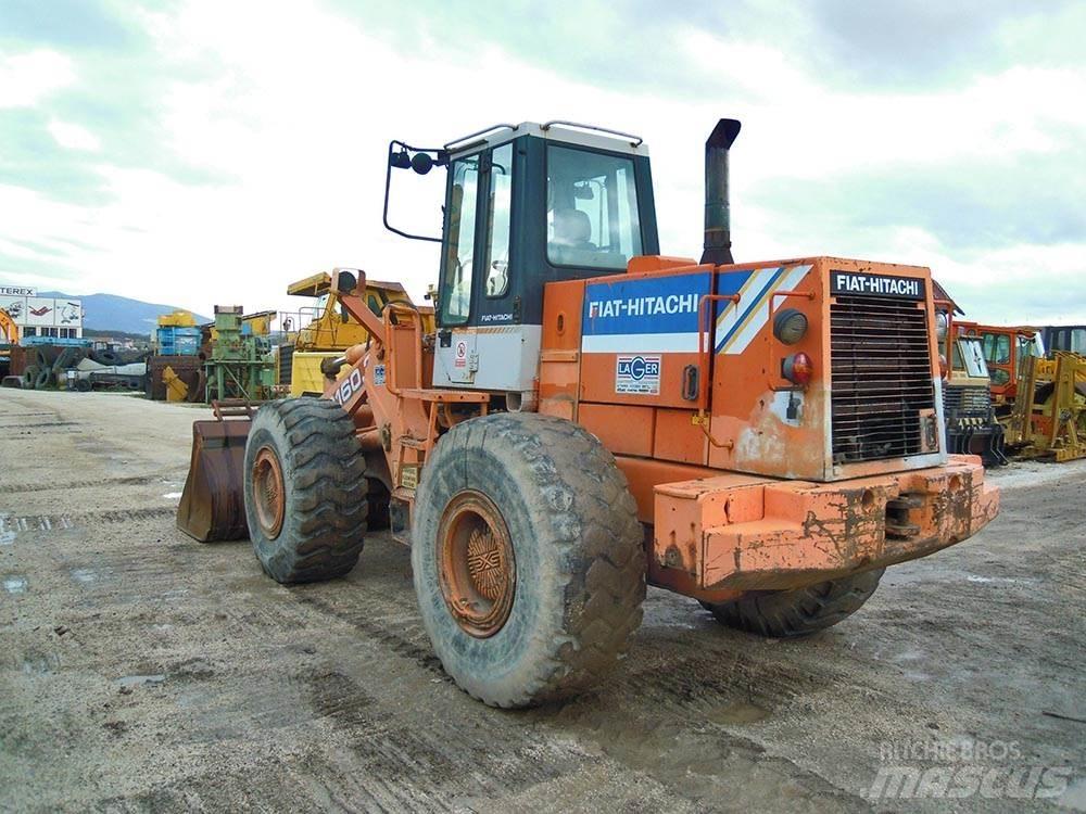 Fiat-Hitachi FR 160.2 Gumikerekes homlokrakodók