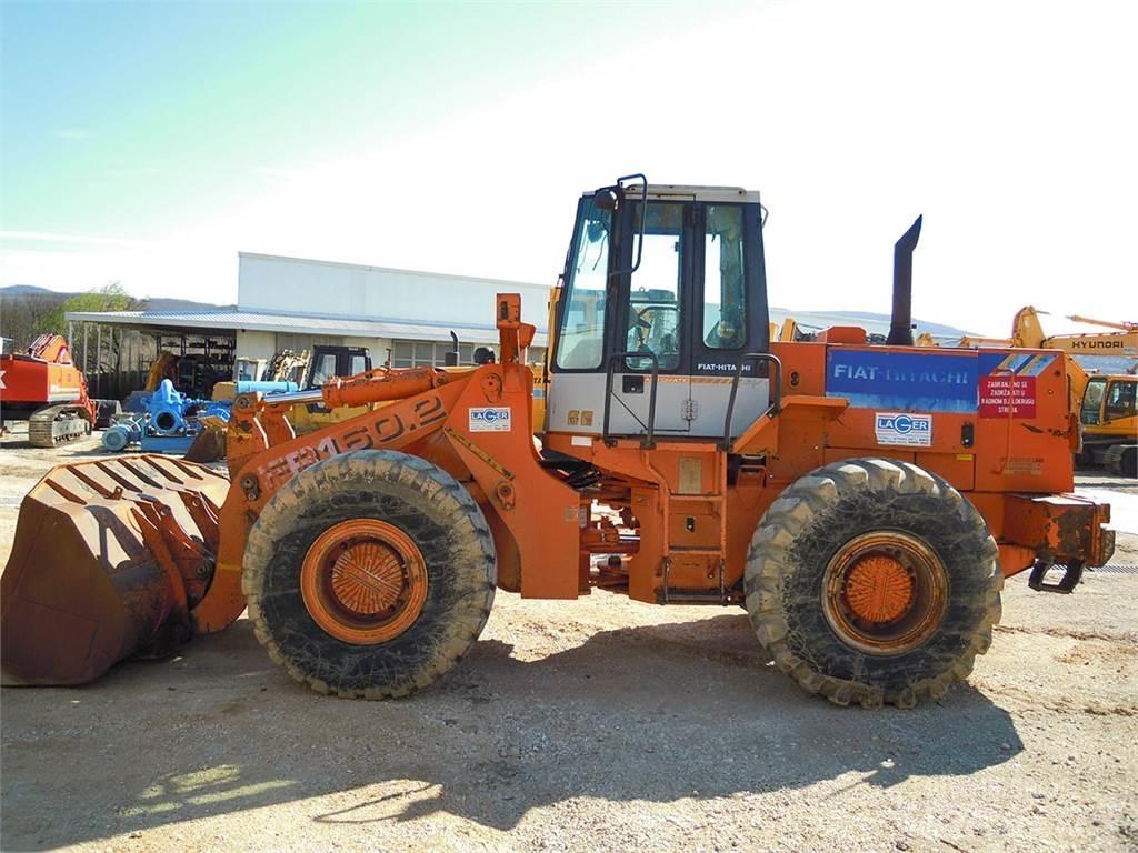 Fiat-Hitachi FR160.2 Gumikerekes homlokrakodók