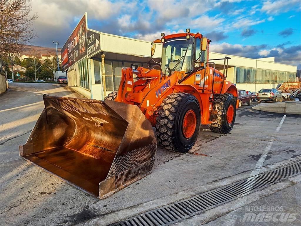 Fiat-Kobelco W190 Gumikerekes homlokrakodók