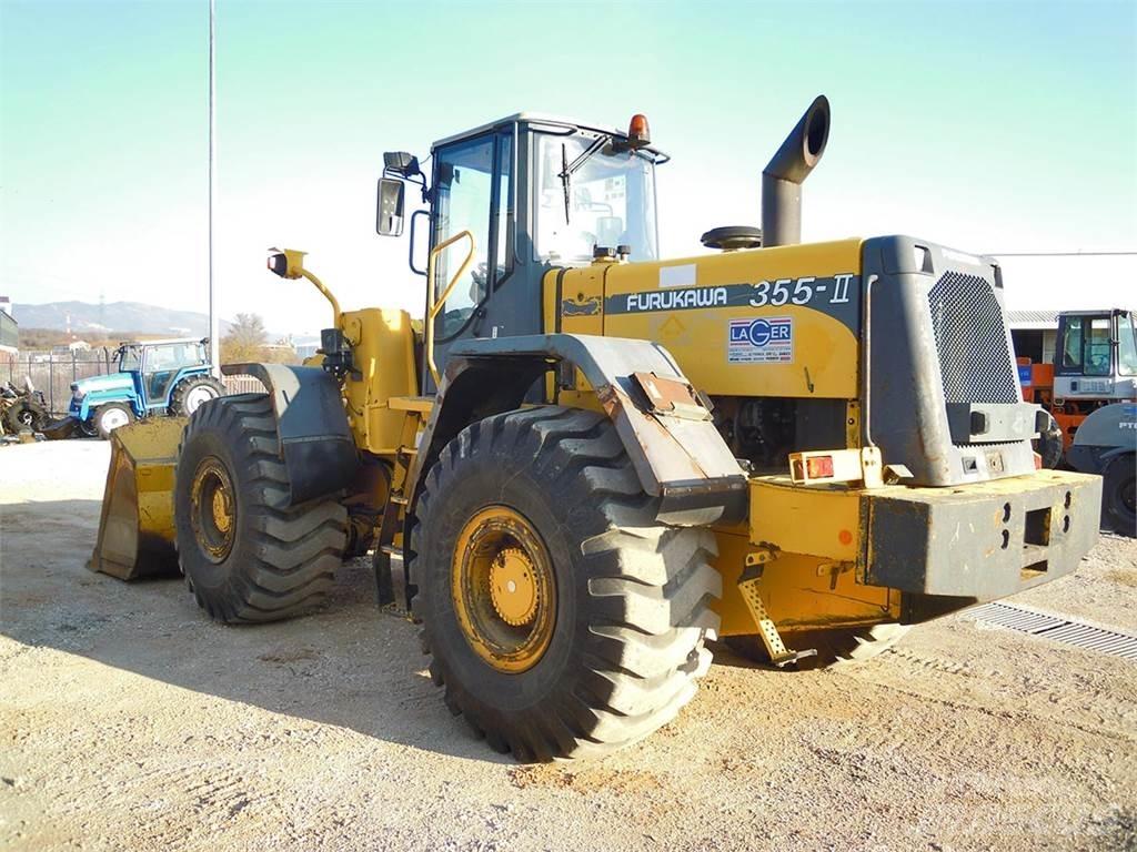 Furukawa 355-II Gumikerekes homlokrakodók
