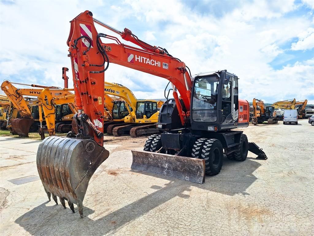 Hitachi ZX140W-3 Gumikerekes kotrók