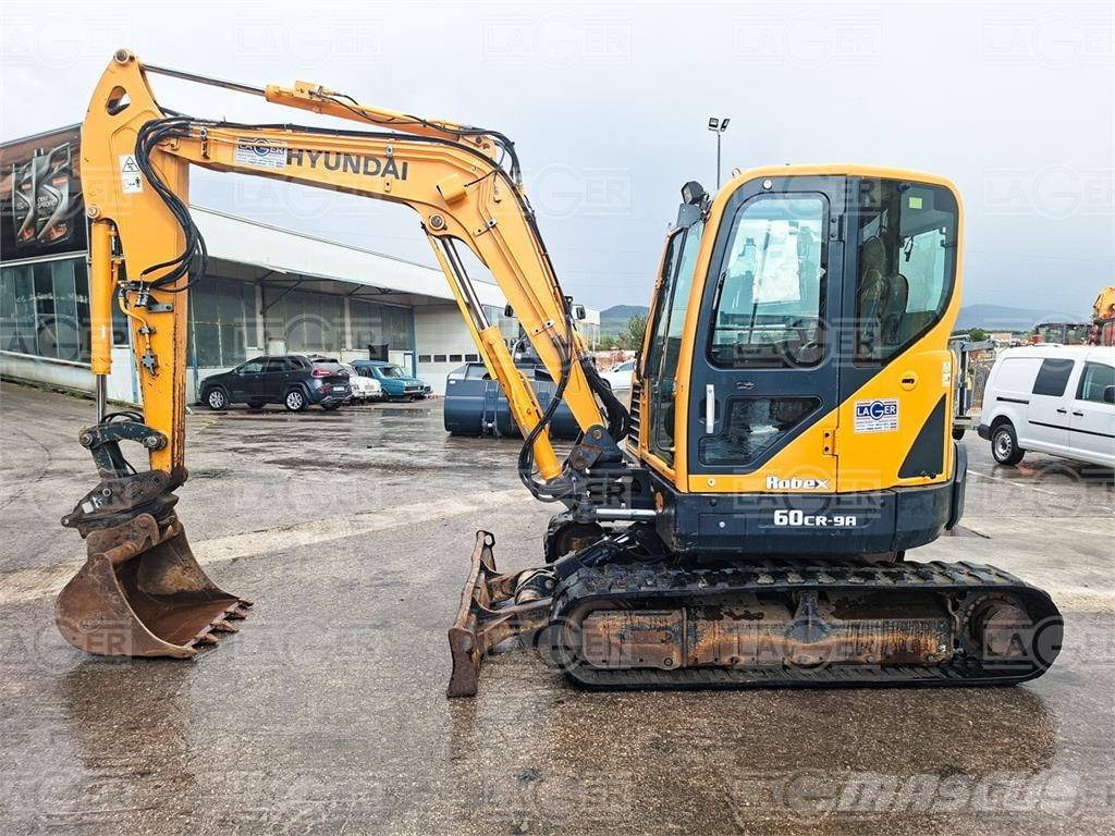 Hyundai 60CR-9A Mini kotrók < 7t