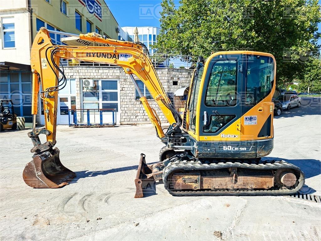Hyundai 60CR-9A Mini kotrók < 7t
