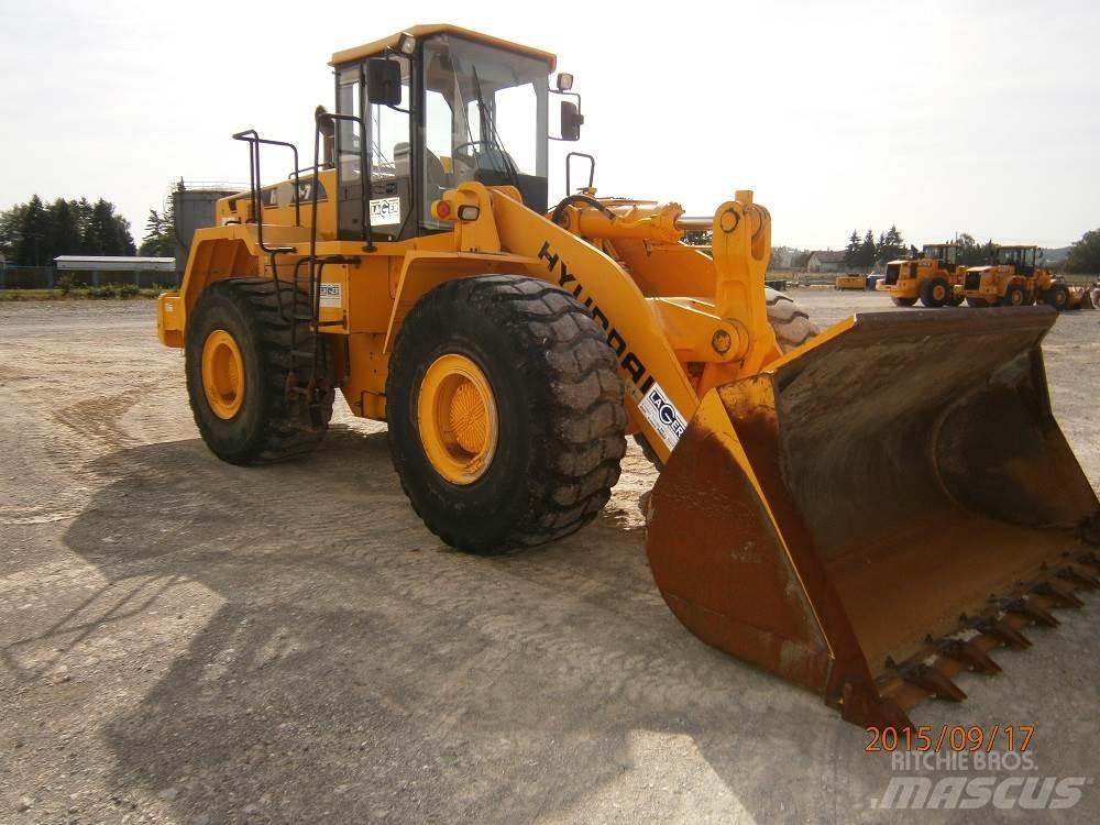 Hyundai HL770-7 Gumikerekes homlokrakodók