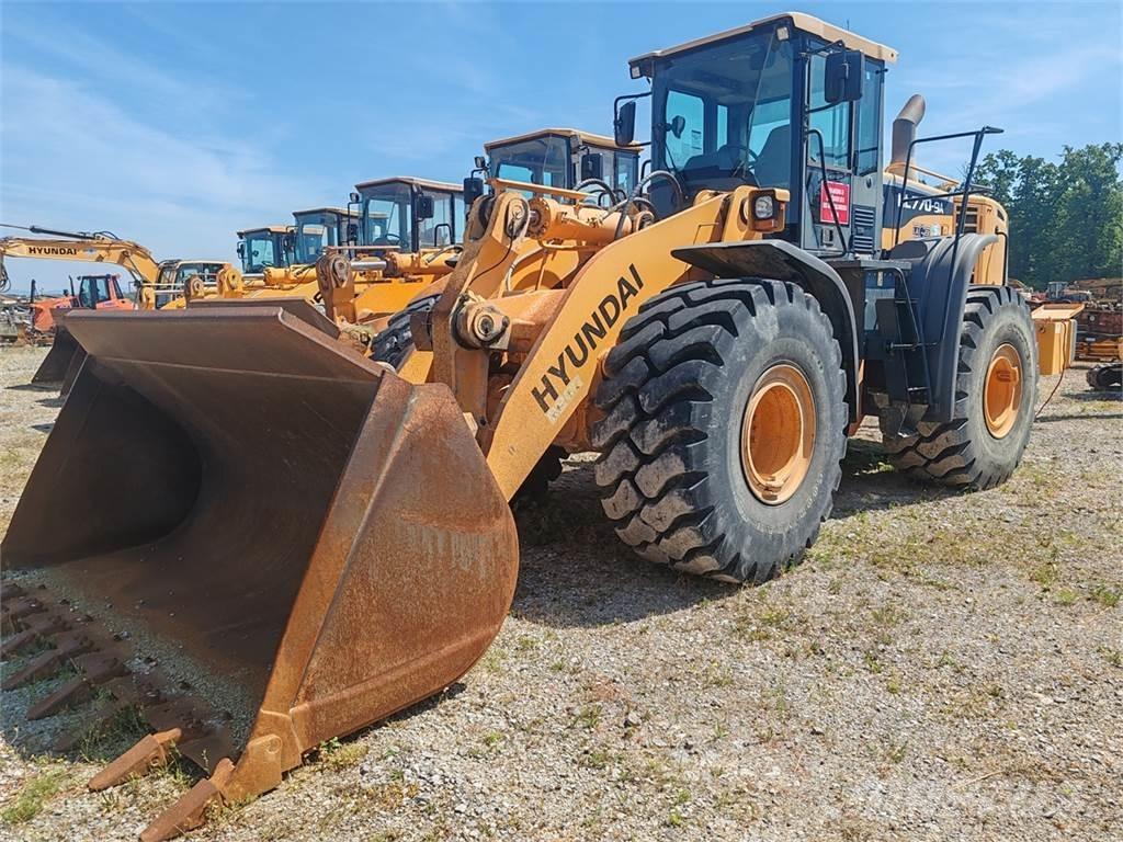Hyundai HL770-9A Gumikerekes homlokrakodók