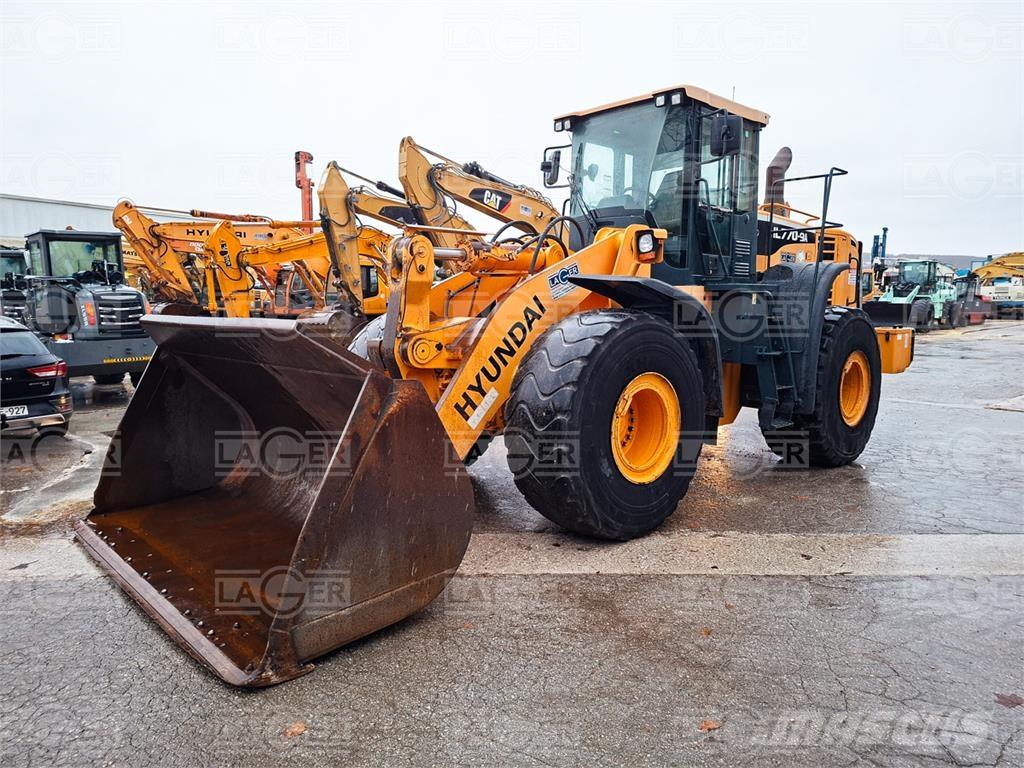 Hyundai HL770-9A Gumikerekes homlokrakodók