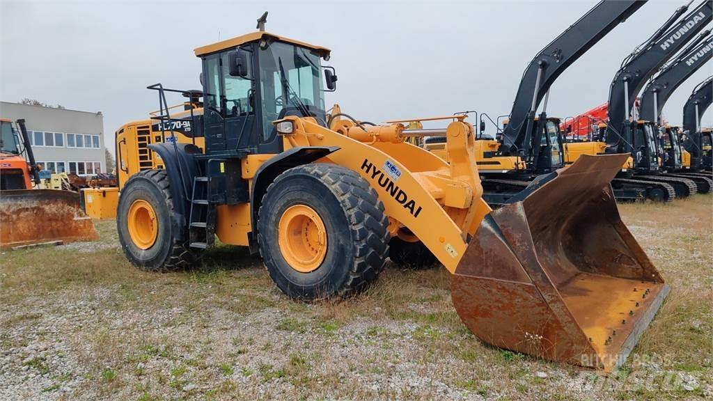 Hyundai HL770XTD-9A Gumikerekes homlokrakodók