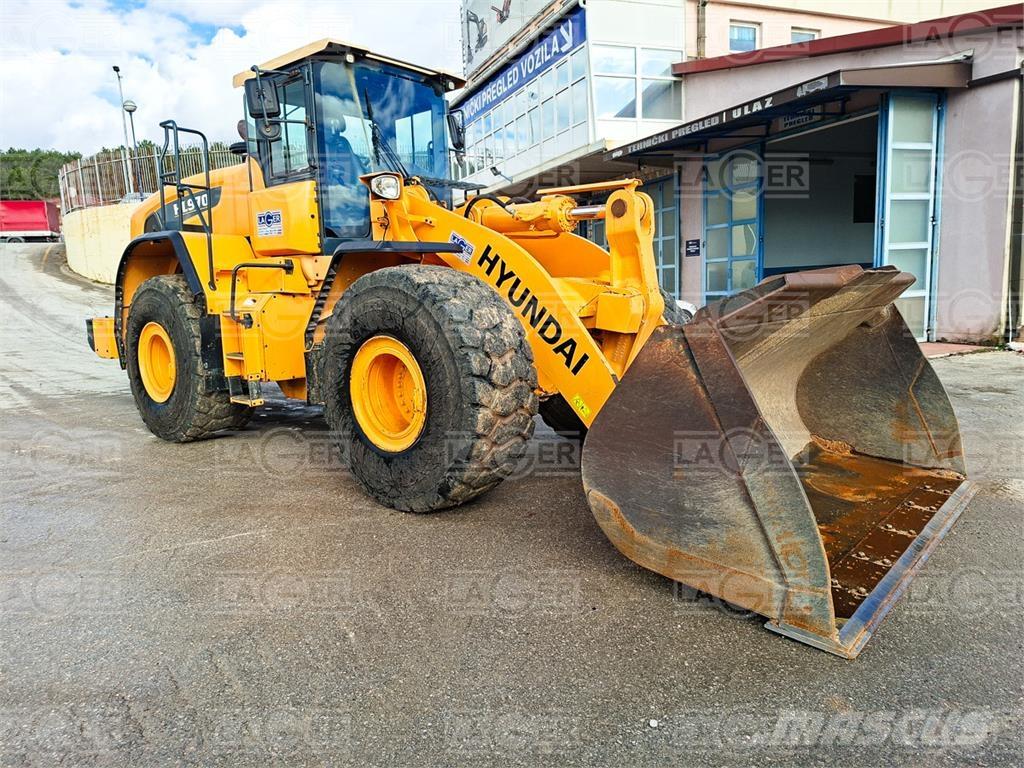 Hyundai HL970 Gumikerekes homlokrakodók