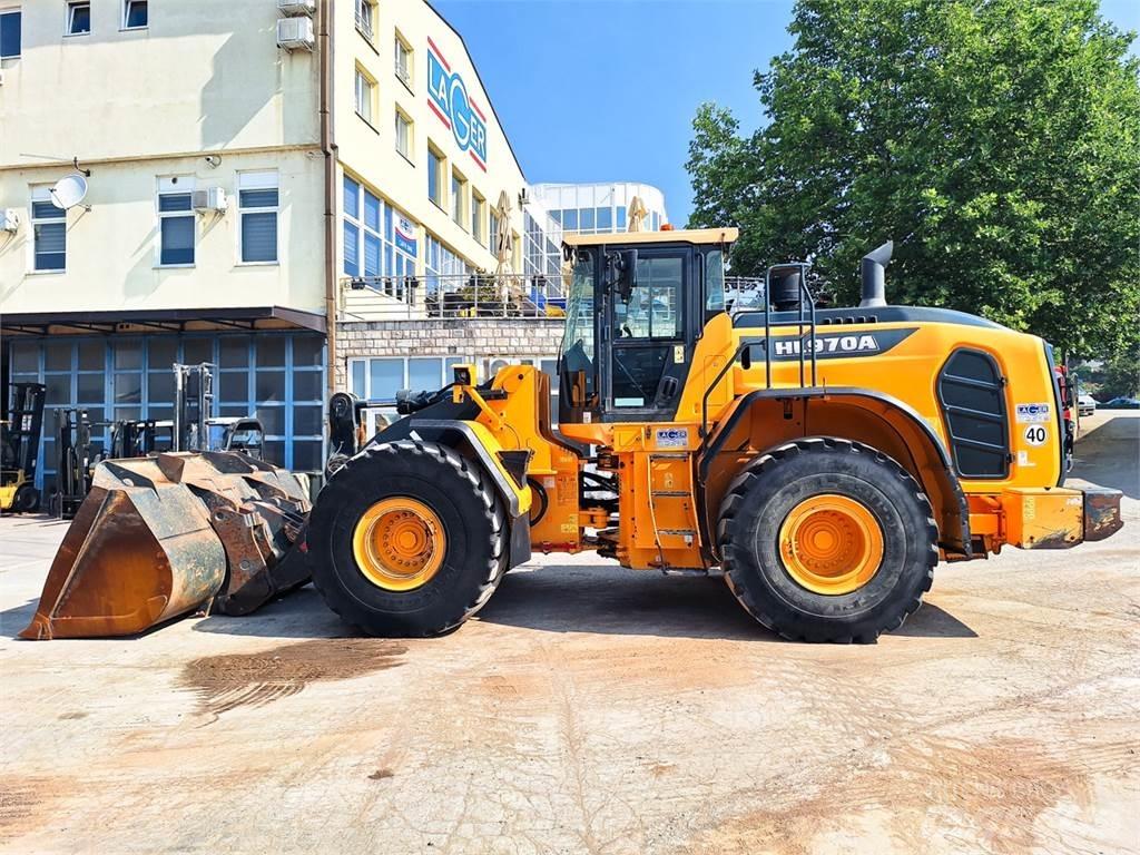 Hyundai HL970A Gumikerekes homlokrakodók