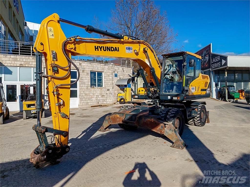 Hyundai HW160 Gumikerekes kotrók