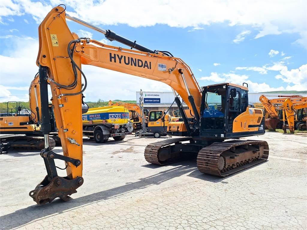 Hyundai HX220L Lánctalpas kotrók
